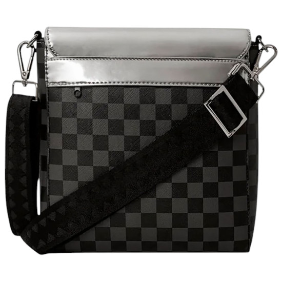 Sprayground Τσαντάκι ώμου Metallic Drip Sharks in Paris Messenger Sling